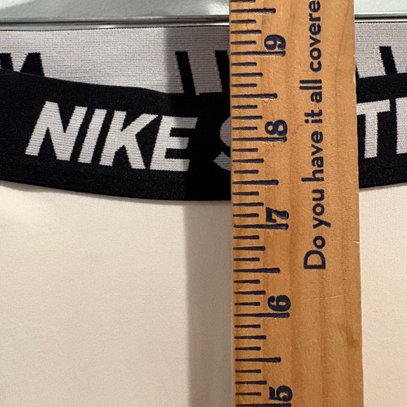 Nike Dri Fit Softball Leggings White‎ Womens Size L Athletic Performance - Picture 11 of 12